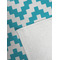 Pixelated Chevron Golf Towel - Detail