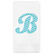 Pixelated Chevron Guest Napkins - Full Color - Embossed Edge (Personalized)
