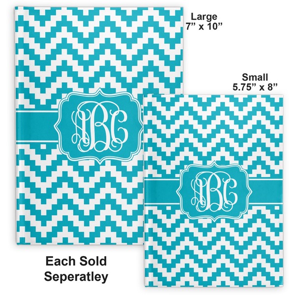 Pixelated Chevron Hard Cover Journal - Compare