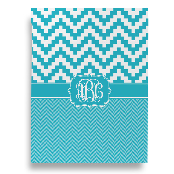 Pixelated Chevron House Flags - Double Sided - BACK