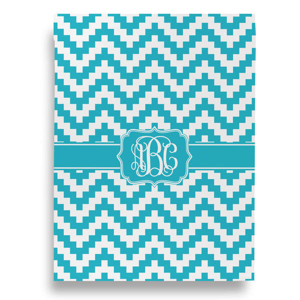 Pixelated Chevron House Flags - Single Sided - FRONT