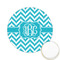 Pixelated Chevron Icing Circle - Small - Front