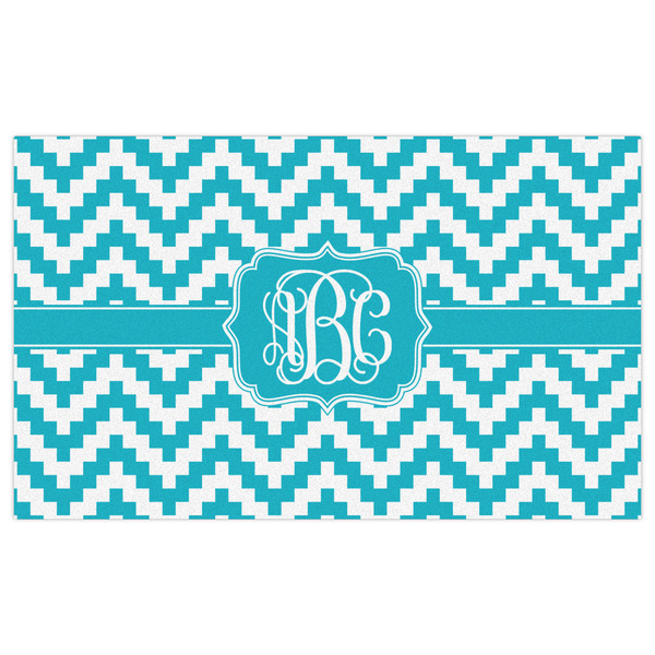 Pixelated Chevron Indoor / Outdoor Rug - 3'x5' - Front Flat