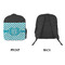 Pixelated Chevron Kid's Backpack - Approval