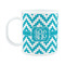 Pixelated Chevron Plastic Kids Mug (Personalized)