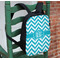 Pixelated Chevron Kids Backpack - In Context