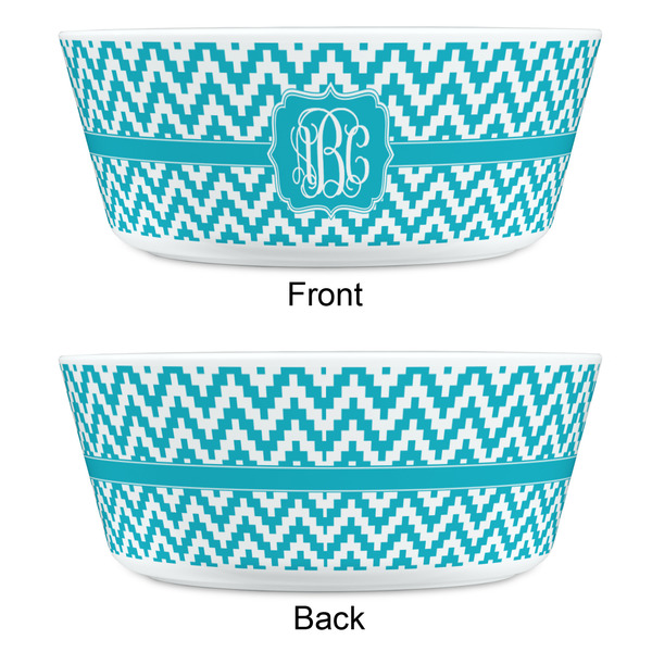 Pixelated Chevron Kids Bowls - APPROVAL
