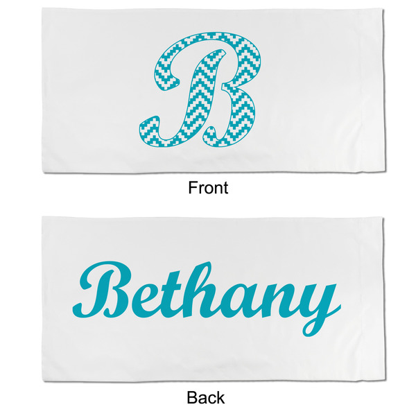 Pixelated Chevron King Pillow Case - APPROVAL (partial print)