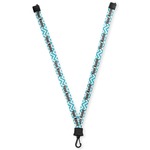 Pixelated Chevron Lanyard (Personalized)