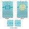 Pixelated Chevron Large Gift Bag - Approval