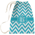 Pixelated Chevron Laundry Bag - Large (Personalized)