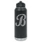 Pixelated Chevron Laser Engraved Water Bottles - Front View