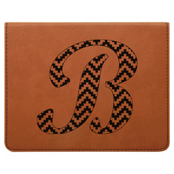 Pixelated Chevron Leatherette 4-Piece Wine Tool Set (Personalized)