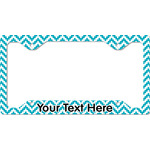 Pixelated Chevron License Plate Frame - Style C (Personalized)