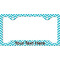 Pixelated Chevron License Plate Frame - Style C