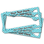 Pixelated Chevron License Plate Frame (Personalized)