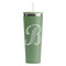 Pixelated Chevron RTIC Everyday Tumbler with Straw - 28oz - Light Green - Single-Sided (Personalized)