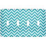 Pixelated Chevron Light Switch Cover (4 Toggle Plate)