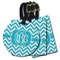 Pixelated Chevron Luggage Tags - 3 Shapes Availabel
