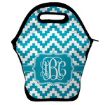 Pixelated Chevron Lunch Bag w/ Monogram