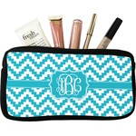 Pixelated Chevron Makeup / Cosmetic Bag (Personalized)