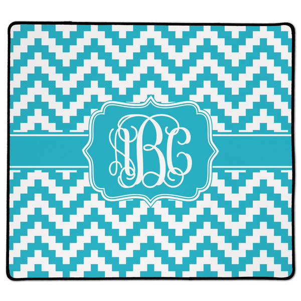 Custom Pixelated Chevron XL Gaming Mouse Pad - 18" x 16" (Personalized)