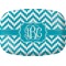 Pixelated Chevron Melamine Platter (Personalized)