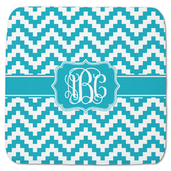 Pixelated Chevron Memory Foam Bath Mat - 48"x48" (Personalized)