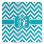 Pixelated Chevron Microfiber Dish Towel (Personalized)