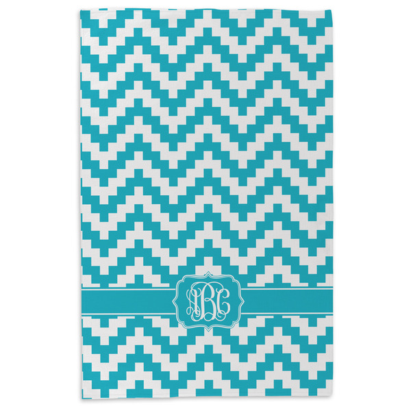 Pixelated Chevron Microfiber Dish Towel - APPROVAL