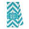 Pixelated Chevron Kitchen Towel - Microfiber (Personalized)