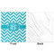 Pixelated Chevron Minky Blanket - 50"x60" - Single Sided - Front & Back