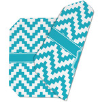 Pixelated Chevron Dining Table Mat - Octagon (Double-Sided) w/ Monogram