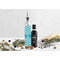 Pixelated Chevron Oil Dispenser Bottle - Lifestyle Photo