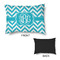 Pixelated Chevron Outdoor Dog Beds - Medium - APPROVAL
