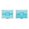 Pixelated Chevron  Outdoor Rectangular Throw Pillow (Front and Back)