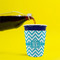 Pixelated Chevron Party Cup Sleeves - without bottom - Lifestyle