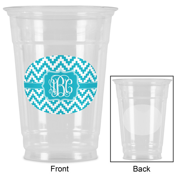 Pixelated Chevron Party Cups - 16oz - Approval