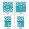 Pixelated Chevron Party Favor Gift Bag - Gloss - Approval