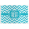 Pixelated Chevron Disposable Paper Placemats (Personalized)