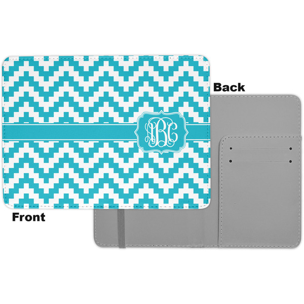 Pixelated Chevron Passport Holder - Apvl