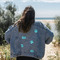 Pixelated Chevron Patches Lifestyle Beach Jacket