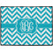 Pixelated Chevron Personalized Door Mat - 24x18 (APPROVAL)