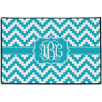 Pixelated Chevron Door Mat - 36"x24" (Personalized)