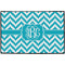 Pixelated Chevron Personalized Door Mat - 36x24 (APPROVAL)