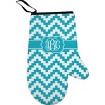 Pixelated Chevron Oven Mitt (Personalized)