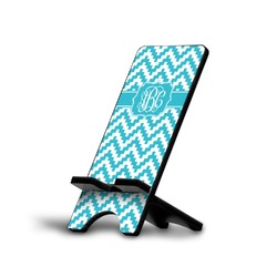 Pixelated Chevron Cell Phone Stand (Personalized)