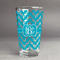 Pixelated Chevron Pint Glass - Full Fill w Transparency - Front/Main