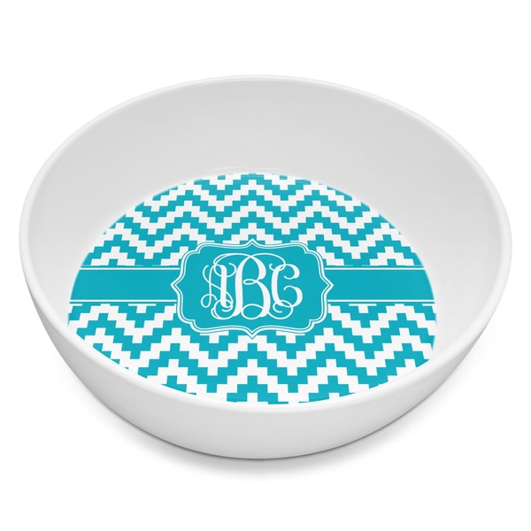 Custom Pixelated Chevron Melamine Bowl - 8 oz (Personalized)