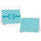 Pixelated Chevron Postcard - Front and Back